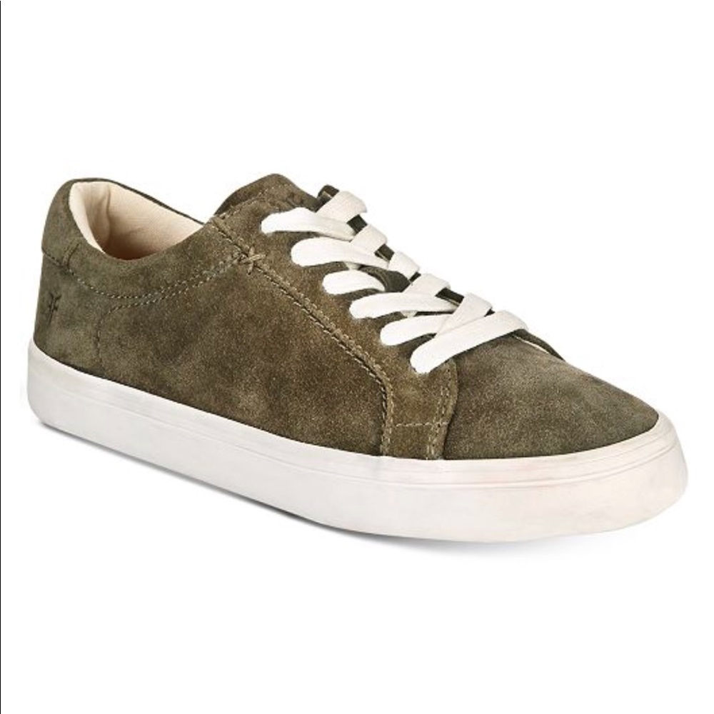FRYE Suede Olive Sneakers